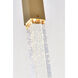Weston 7 Light 42 inch Satin Gold Pendant Ceiling Light