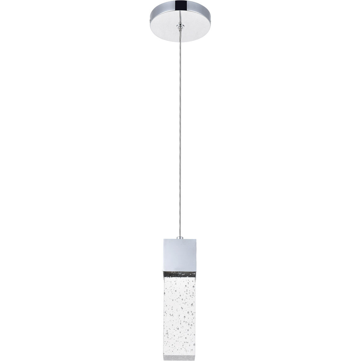 Novastella LED 4.72 inch Chrome Pendant Ceiling Light