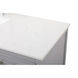 Sinclaire 60 X 22 X 34 inch Gray Vanity Sink Set