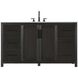 Alina 60 X 34 inch Chocolate Oak Bathroom Vanity Cabinet