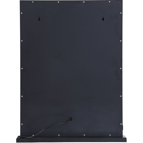 Brenda 32 X 24 inch Black Lighted Wall Mirror