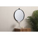 Eternity 18 X 18 inch Black Wall Mirror