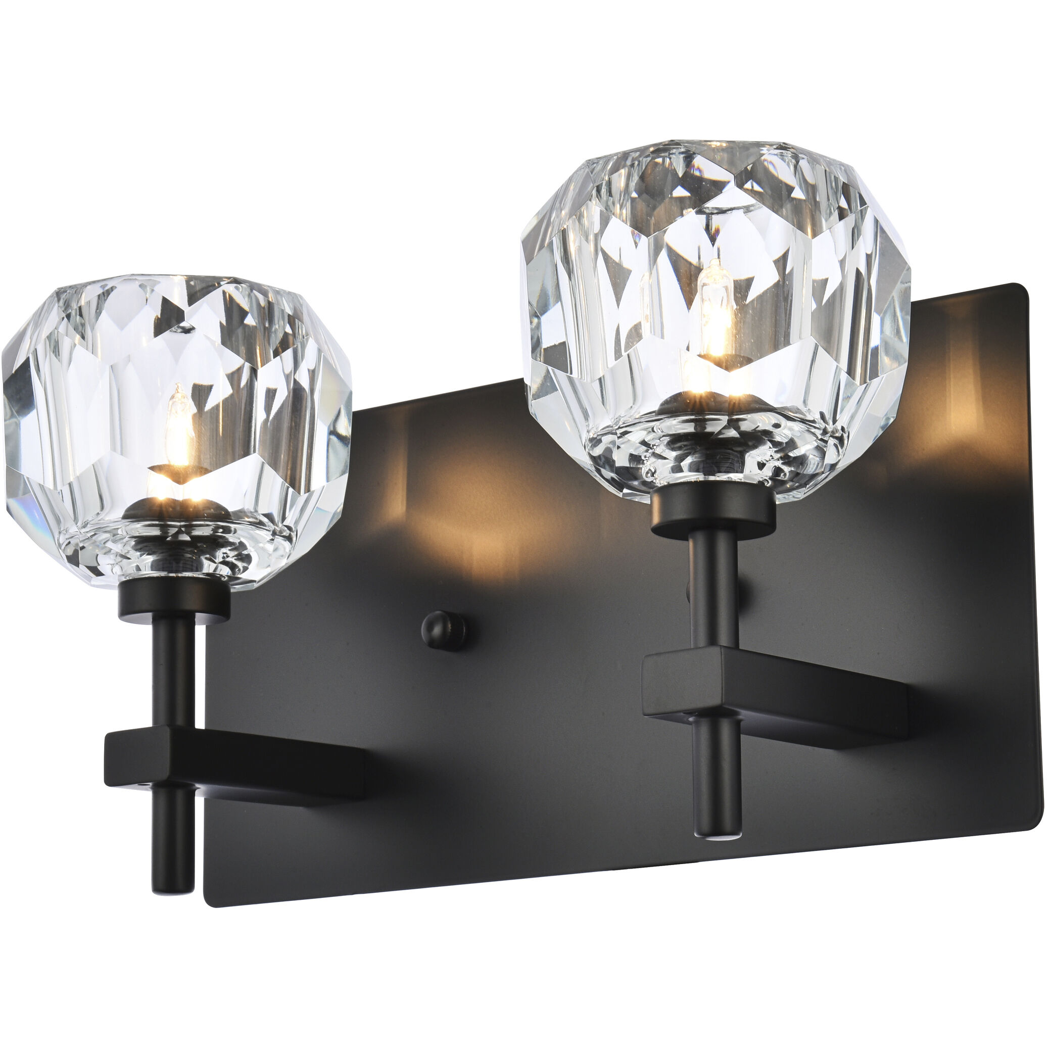 Graham 2 Light 11 inch Black Wall Sconce Wall Light