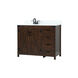 Grant 42 X 19 X 34 inch Expresso Vanity Sink Set