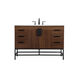 Eugene 48 X 22 X 34 inch Walnut Vanity Sink Set