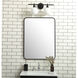 Evermore 32 X 24 inch Black Mirror