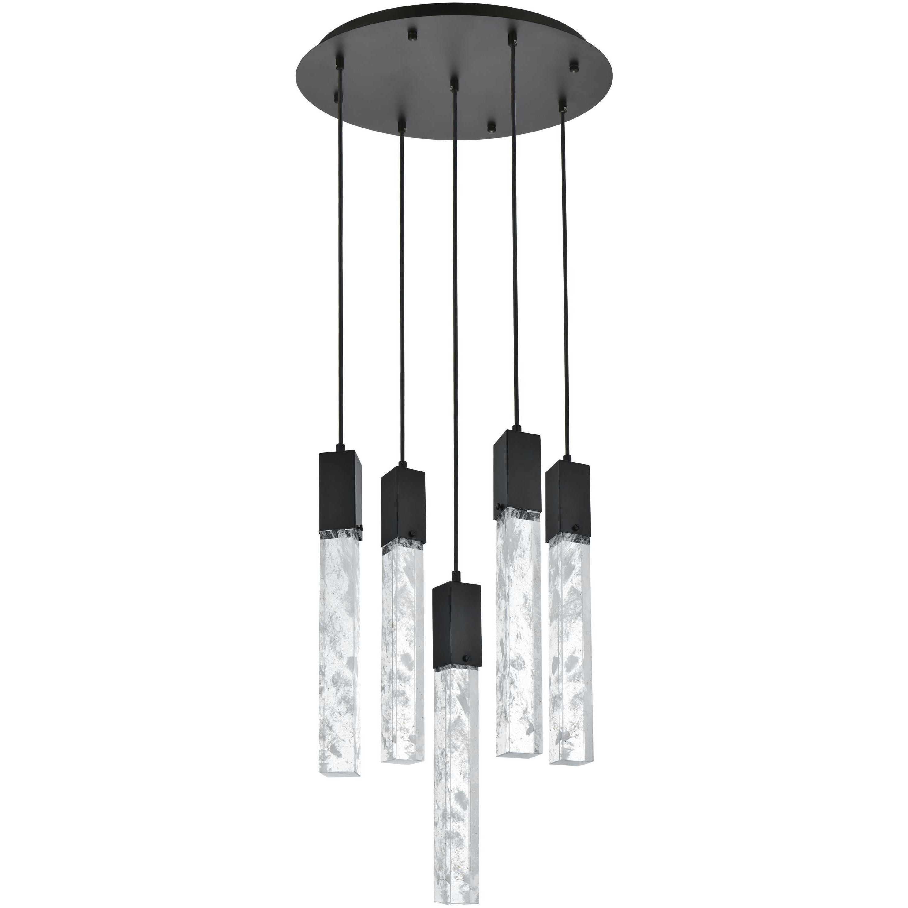 Aurora 5 Light 20 inch Chrome Chandelier Ceiling Light
