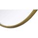Naomi 45 X 42 inch Antique Brass Mirror