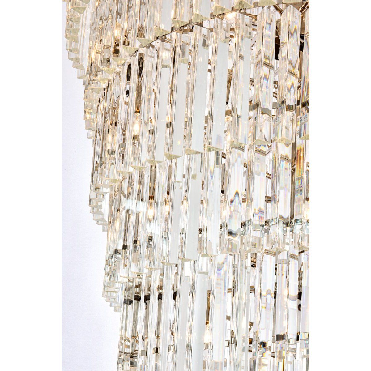 Sydney 58 Light 48 inch Polished Nickel Chandelier Ceiling Light