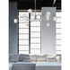 Graham 15 Light 42 inch Chrome Pendant Ceiling Light