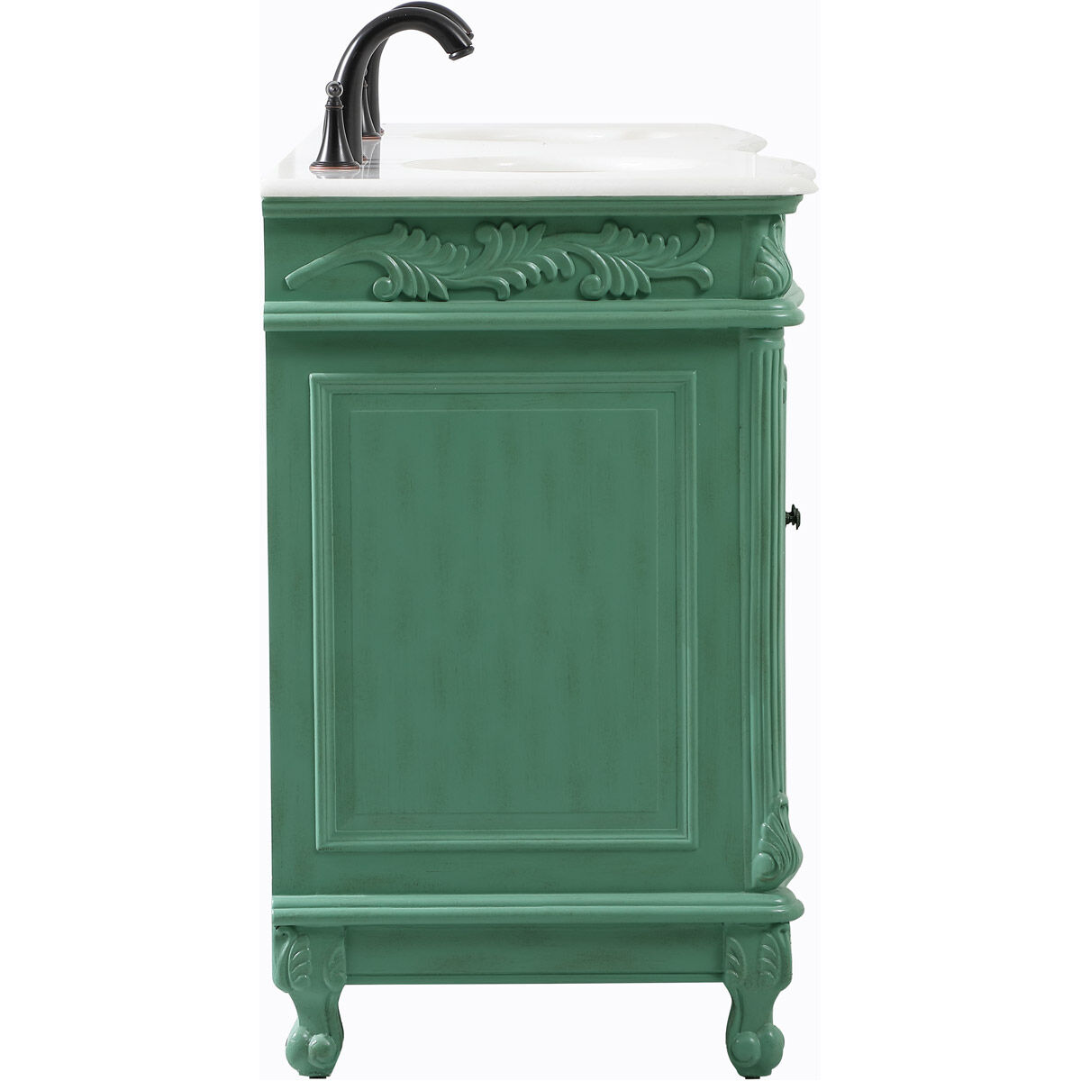 Windsor 60 X 22 X 36 inch Vintage Mint Vanity Sink Set