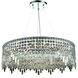 Maxime 18 Light 32 inch Chrome Dining Chandelier Ceiling Light in Royal Cut