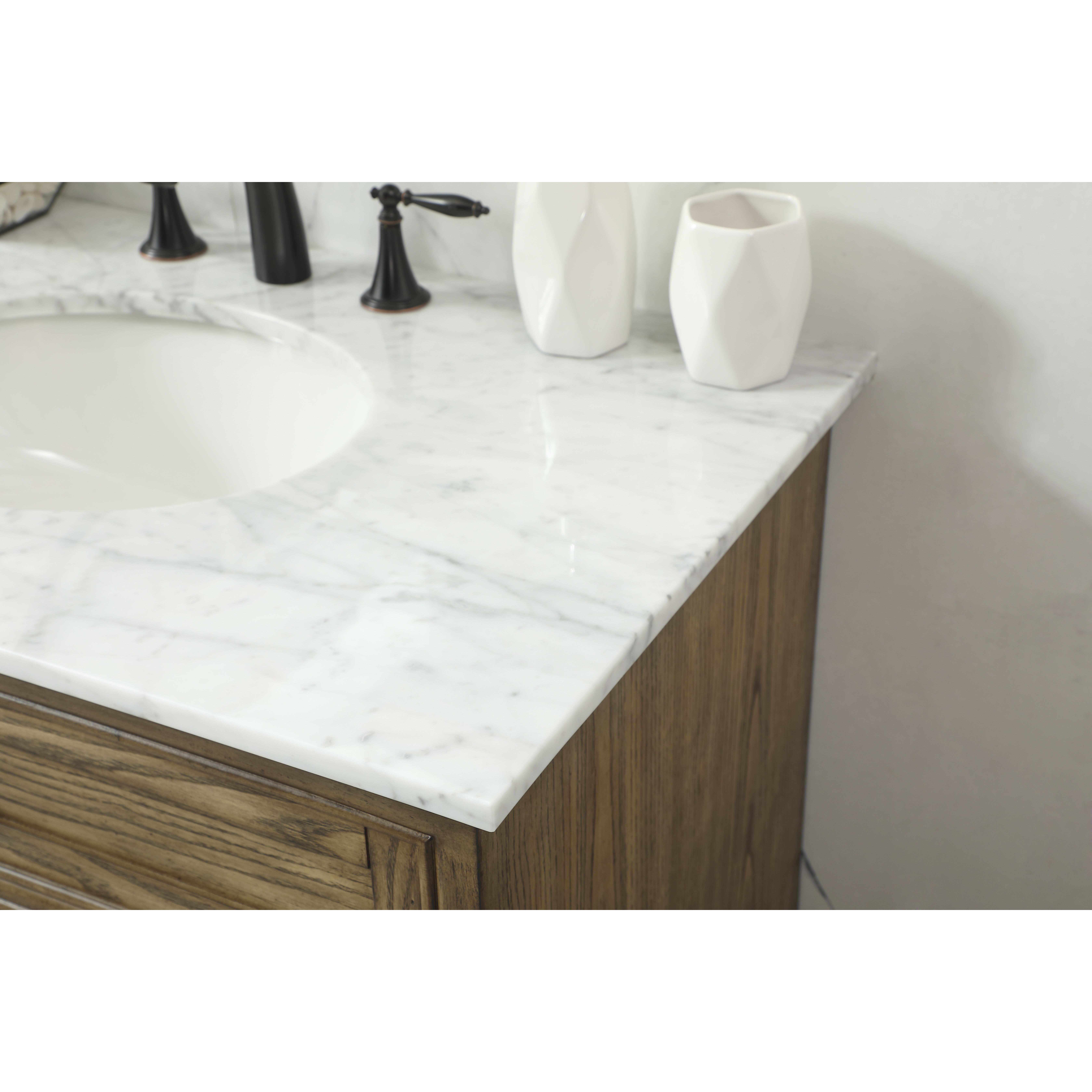 Americana 36 X 22 X 35 inch Driftwood Vanity Sink Set