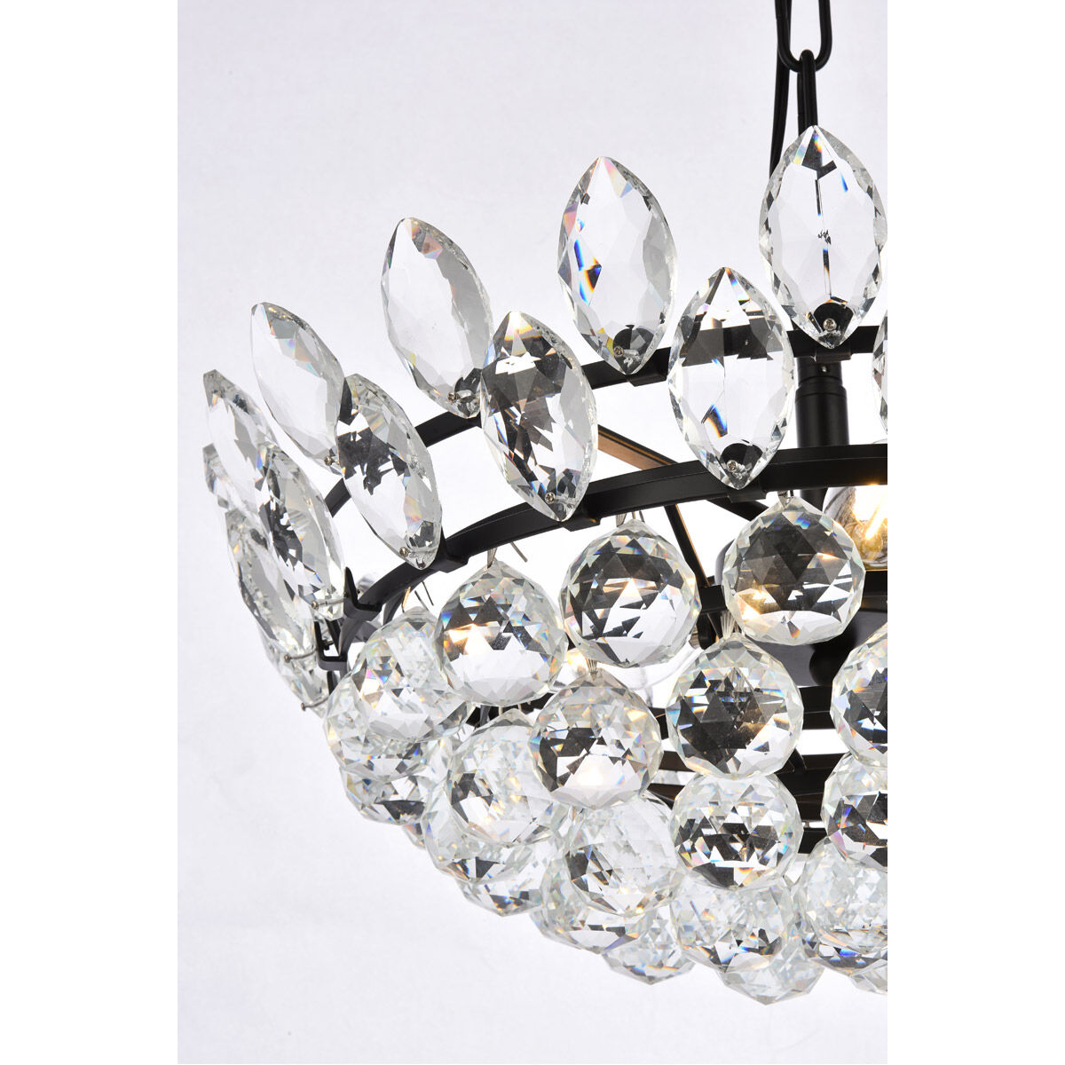 Emilia 5 Light 18 inch Black Pendant Ceiling Light