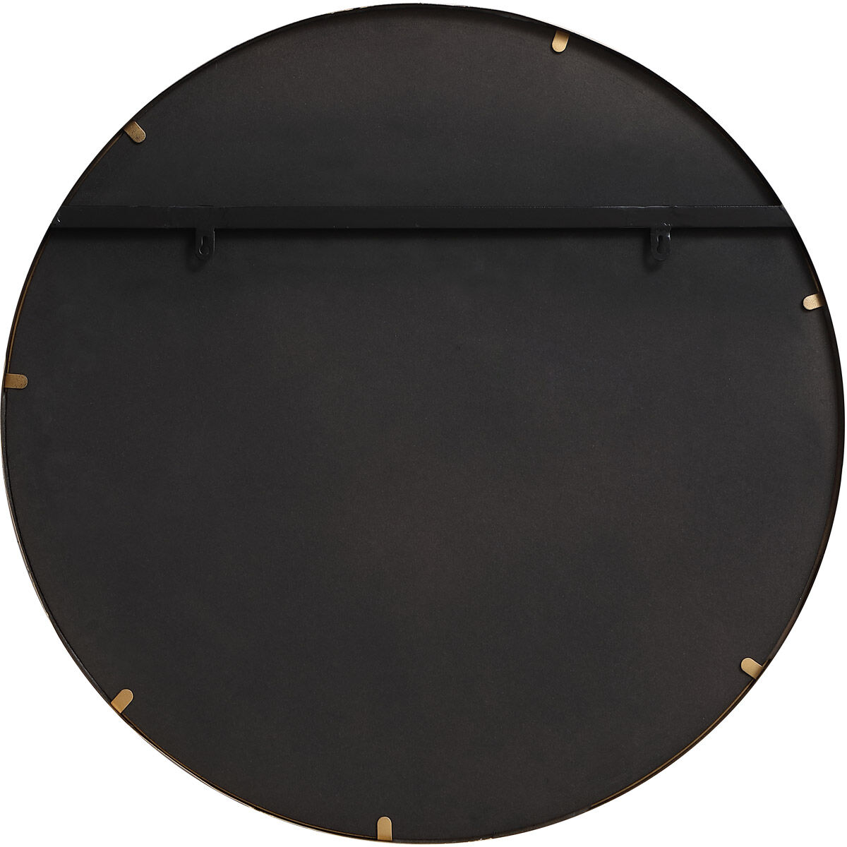 Motif 28 X 28 inch Brass Wall Mirror