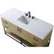 Caroline 60 X 34 inch Honey Brown Bathroom Vanity Cabinet