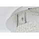 Bowen 2 Light 18 inch Chrome Flush Mount Ceiling Light