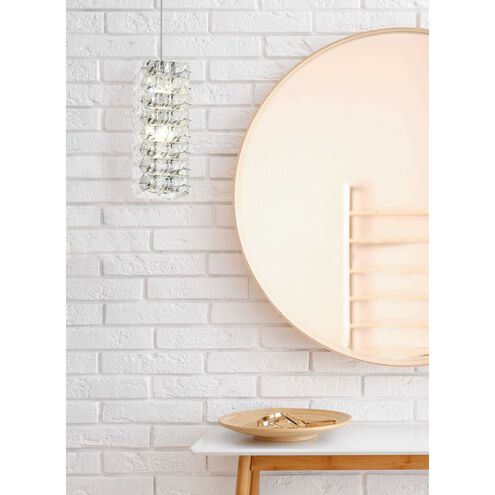 Aston 1 Light 6.5 inch Chrome Pendant Ceiling Light