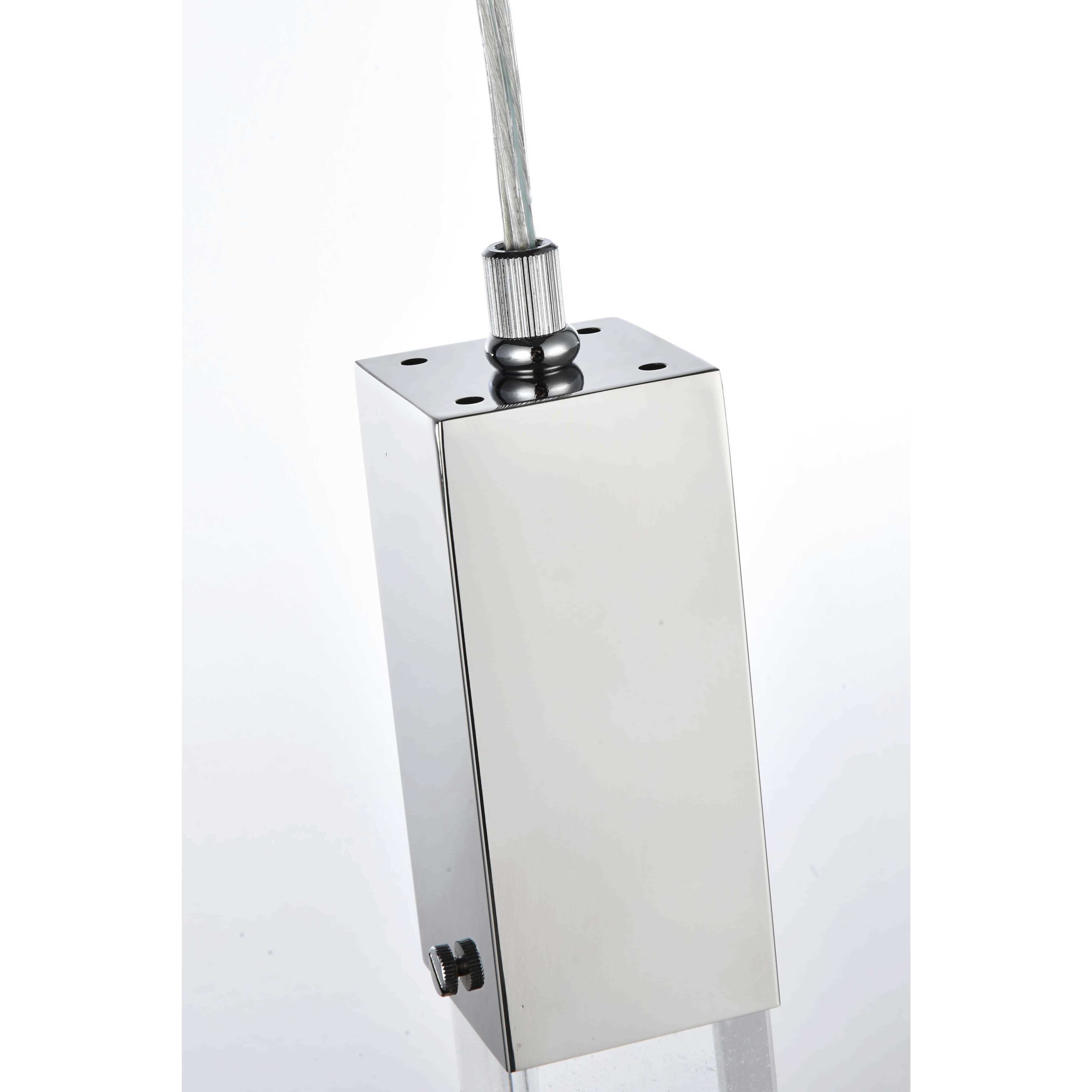 Aurora 1 Light 5 inch Chrome Pendant Ceiling Light