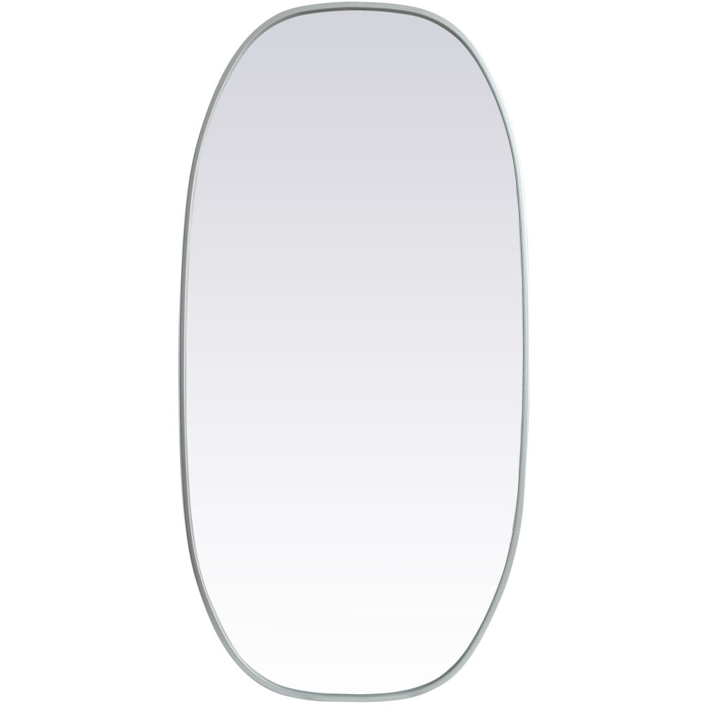 Brynn 48 X 24 inch Silver Mirror in 24 x 48