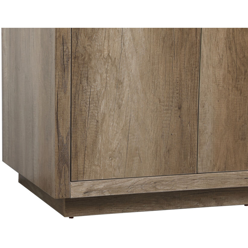 Blake 72 X 22 X 34 inch Natural Oak Vanity Sink Set