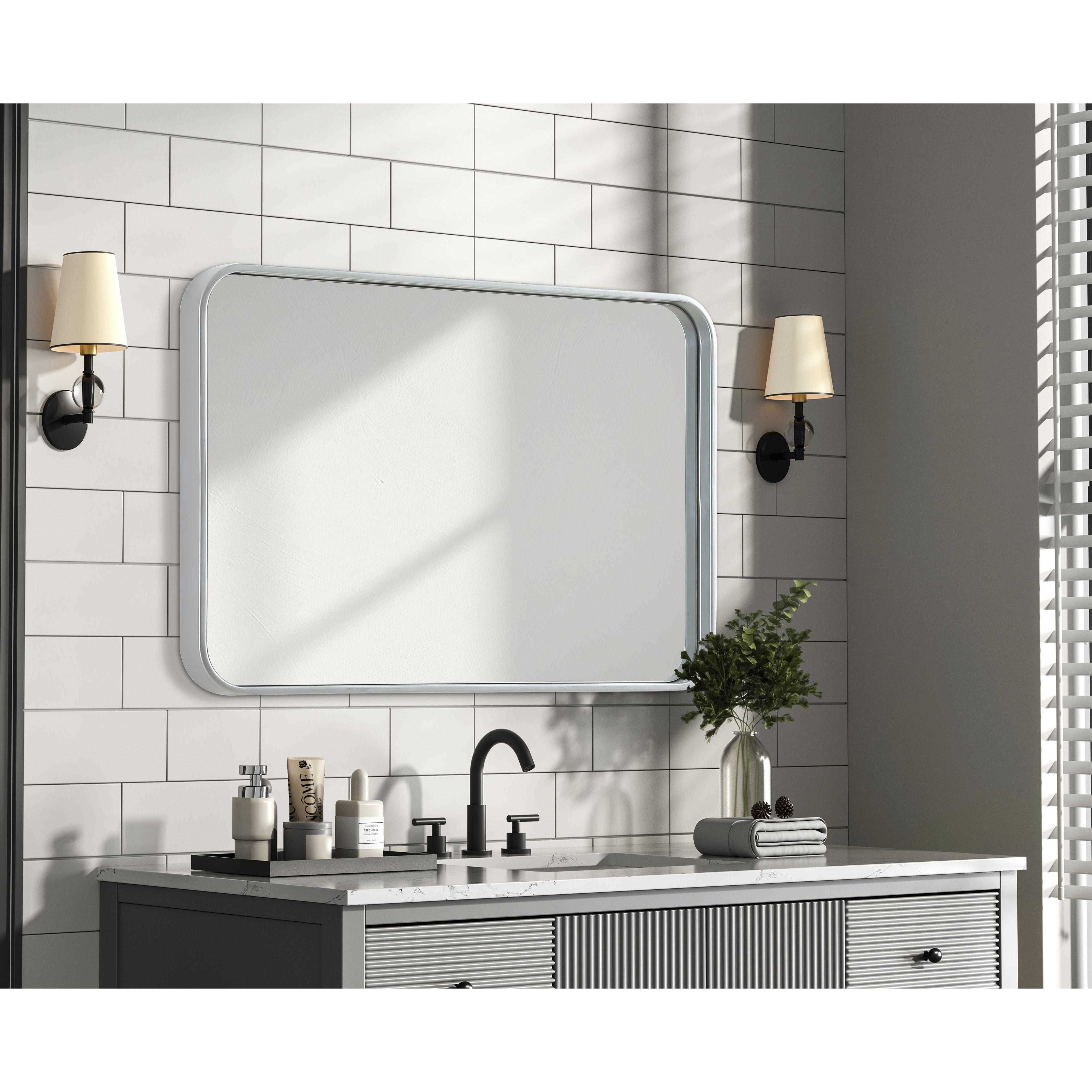 Remy 30 X 20 inch Silver Mirror