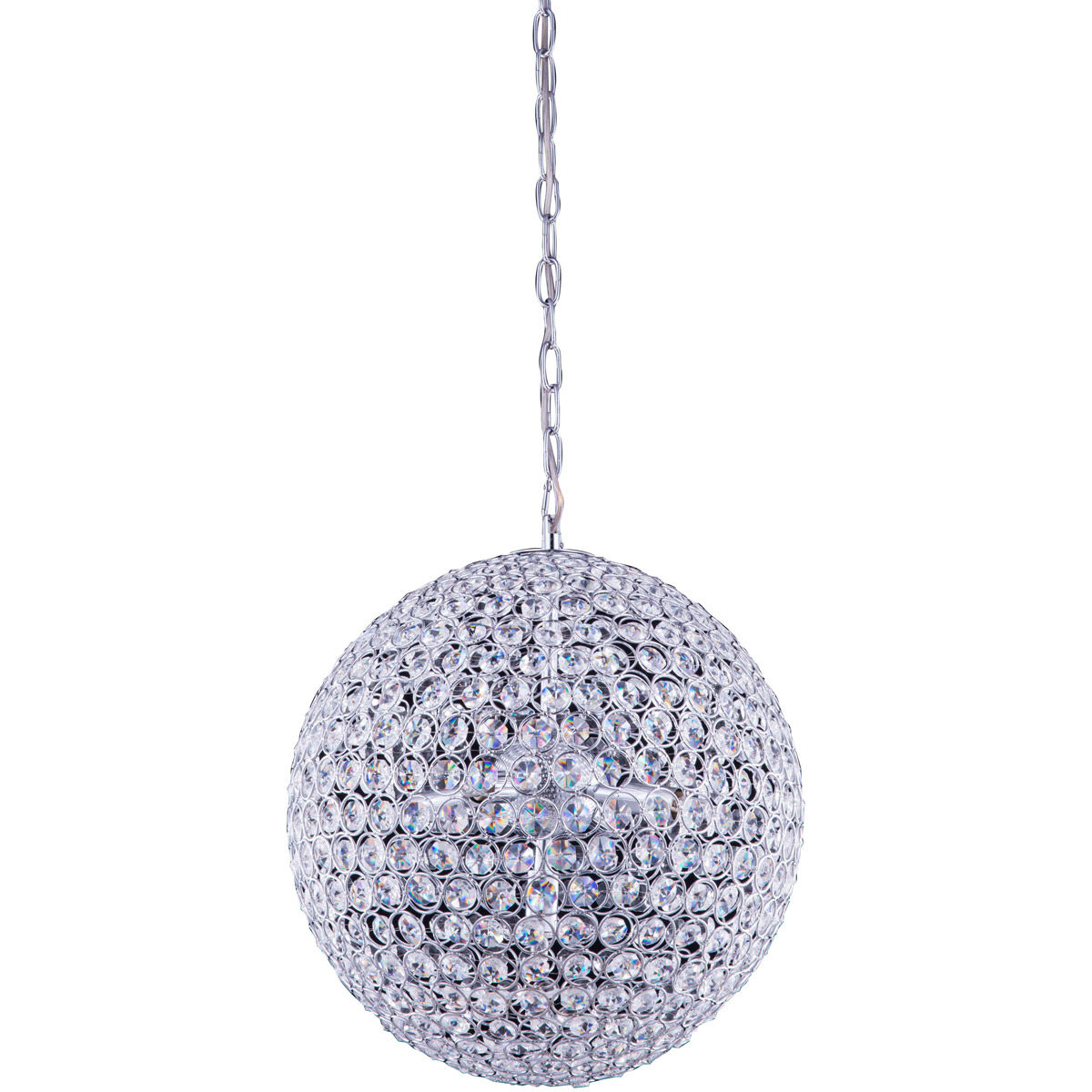 Chrome ball ceiling light sale