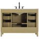 Virginia 48 X 35 inch Honey Brown Bathroom Vanity Cabinet