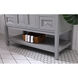 Metropolis 48 X 22 X 34 inch Grey Vanity Sink Set