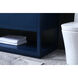 Larkin 54 X 22 X 34 inch Blue Vanity Sink Set