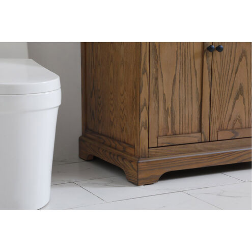 Franklin 36 X 22 X 35 inch Driftwood Bathroom Vanity Cabinet