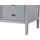 Blakely 60 X 34 inch Grey Bathroom Vanity Cabinet