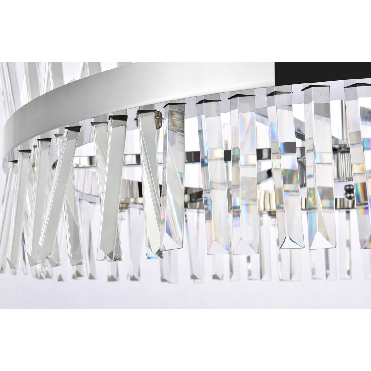 Serephina 16 Light 36 inch Chrome Chandelier Ceiling Light