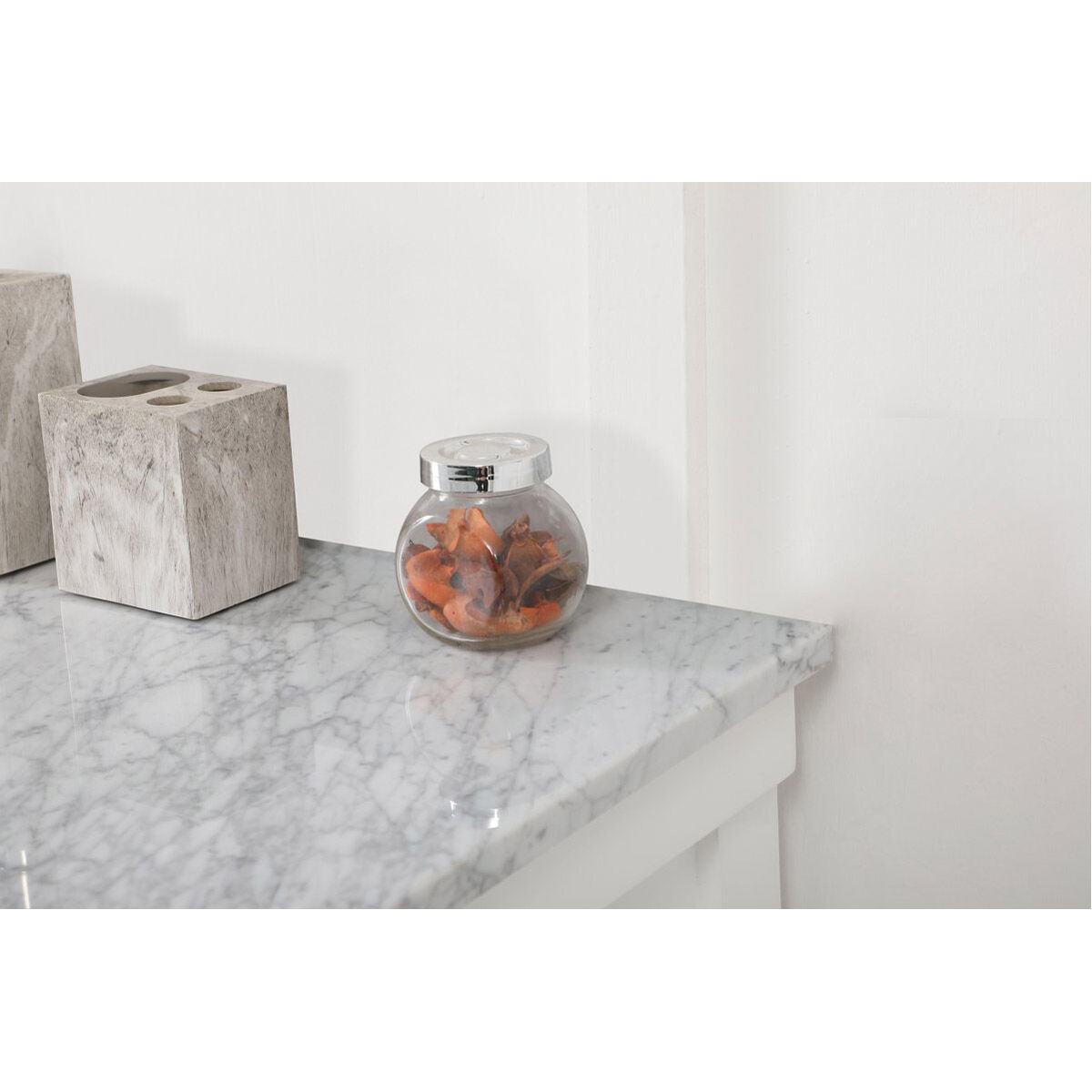 Clement 60 X 22 X 34 inch White Bathroom Vanity Cabinet