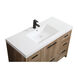 Wyatt 48 X 22 X 34 inch Natural Oak Vanity Sink Set