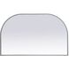 Blaire 39 X 24 inch Silver Mirror