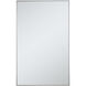 Monet 48 X 30 inch Silver Wall Mirror
