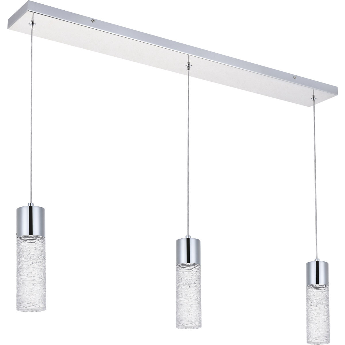 Constellation LED 36 inch Chrome Pendant Ceiling Light