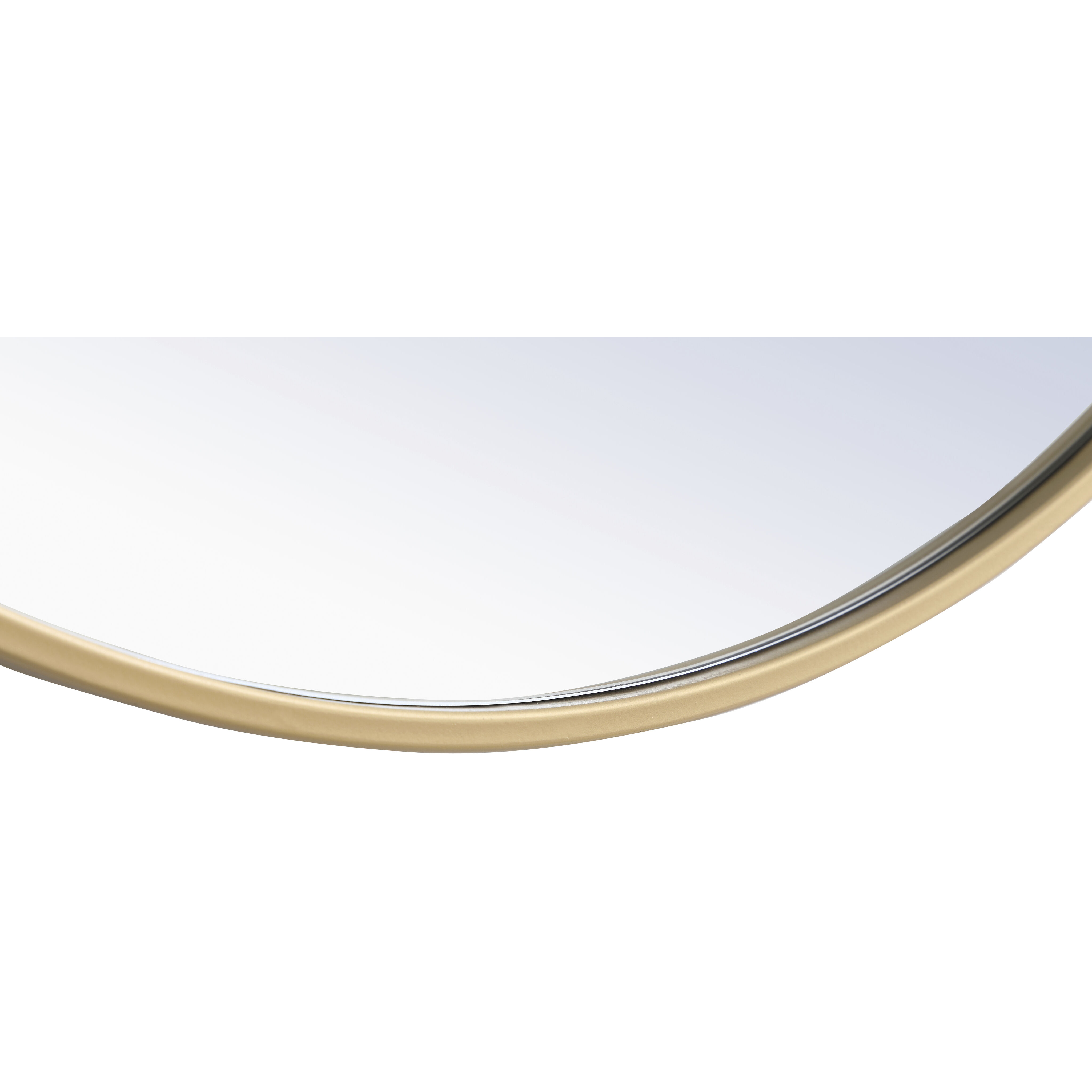 Eternity 32 X 32 inch Brass Wall Mirror
