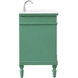 Lexington 42 X 22 X 35 inch Vintage Mint Vanity Sink Set