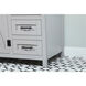 Grant 42 X 19 X 34 inch Grey Vanity Sink Set