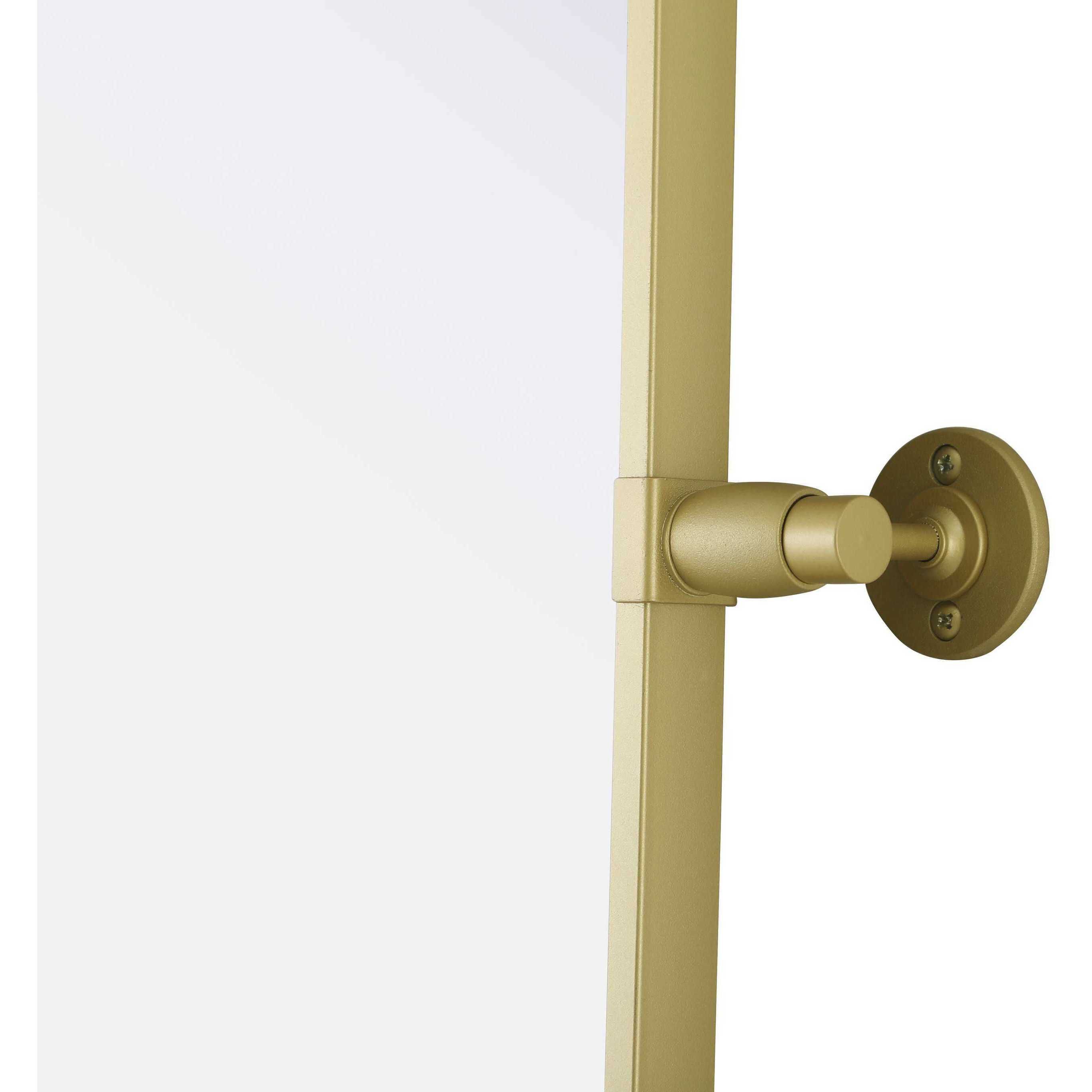 Amoura 24 X 20 inch Brass Mirror
