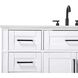 Virginia 84 X 35 inch White Bathroom Vanity Cabinet