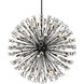 Vera 34 Light 50 inch Black Pendant Ceiling Light