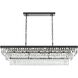 Josephine 17 Light 16 inch Black Chandelier Ceiling Light