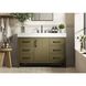 Nathan 48 X 34 inch Chestnut Brown Bathroom Vanity Cabinet in Not Included