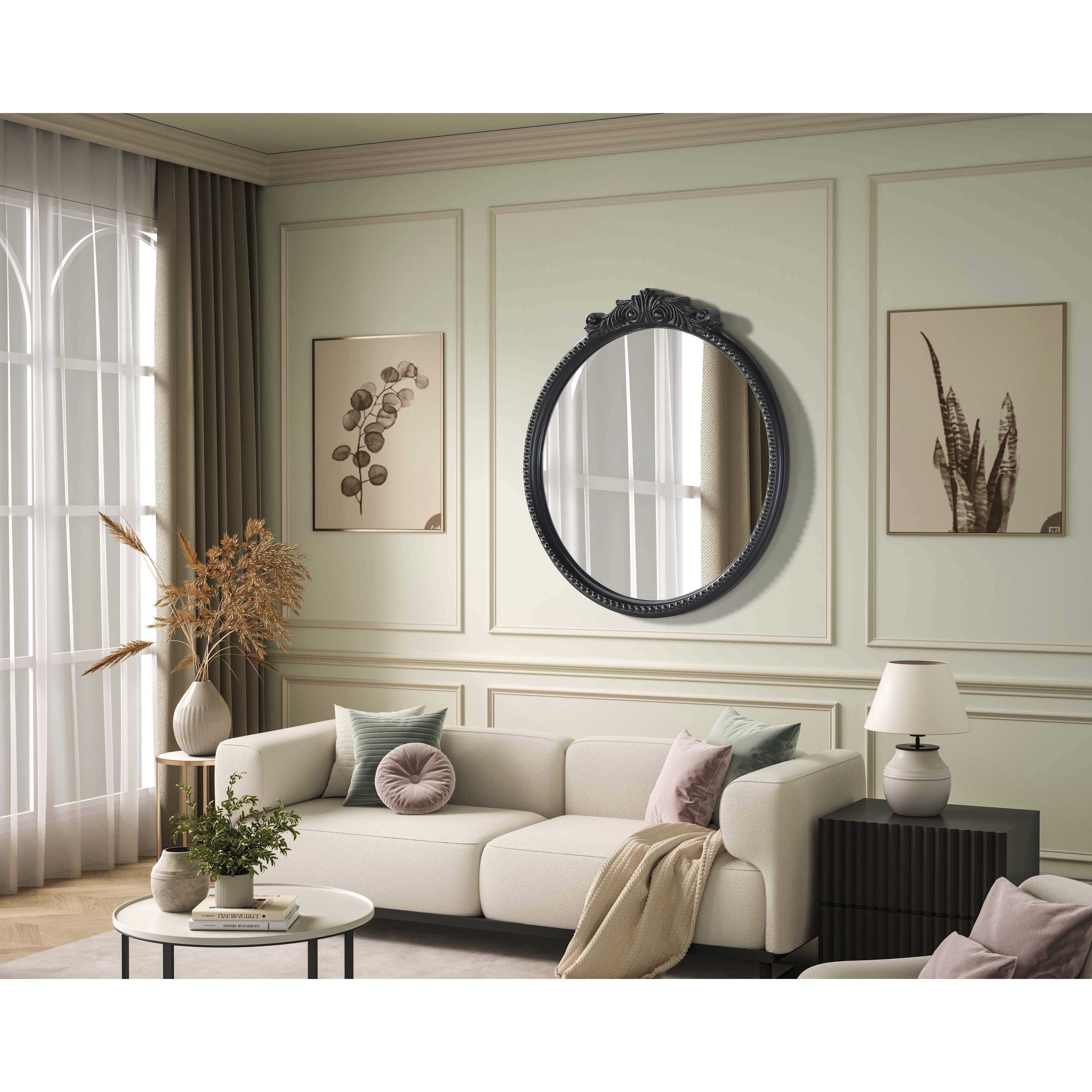 Naomi 25.6 X 24 inch Vintage Bronze Mirror