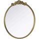 Naomi 45 X 42 inch Antique Brass Mirror