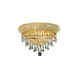 Primo 2 Light 12 inch Gold Wall Sconce Wall Light in Royal Cut