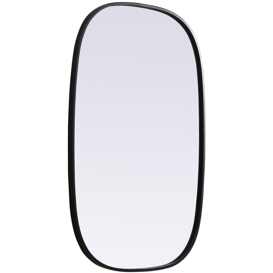 Brynn 36 X 24 inch Black Mirror in 24 x 36